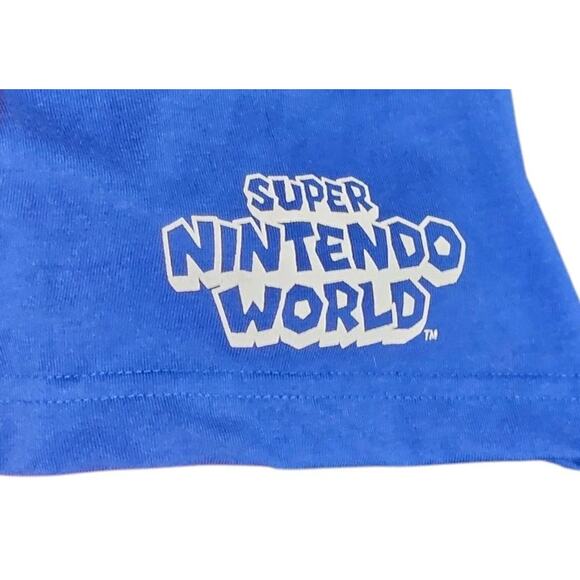 Mario T-Shirt Universal Studios Japan Super Nintendo World Colorblock Mens XL - Picture 8 of 12